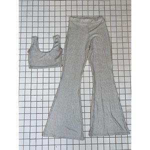 Missguided Silver Matching Set